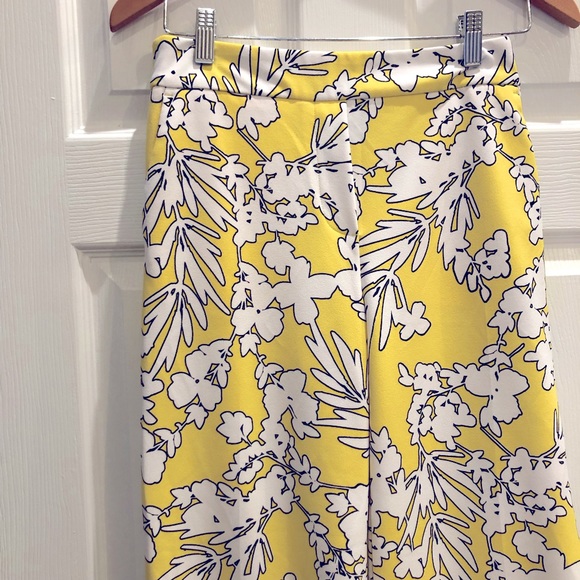 Worthington High Waist Wide Leg Crop Pants Size 4